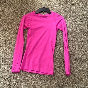 Lululemon race length long sleeve shirt